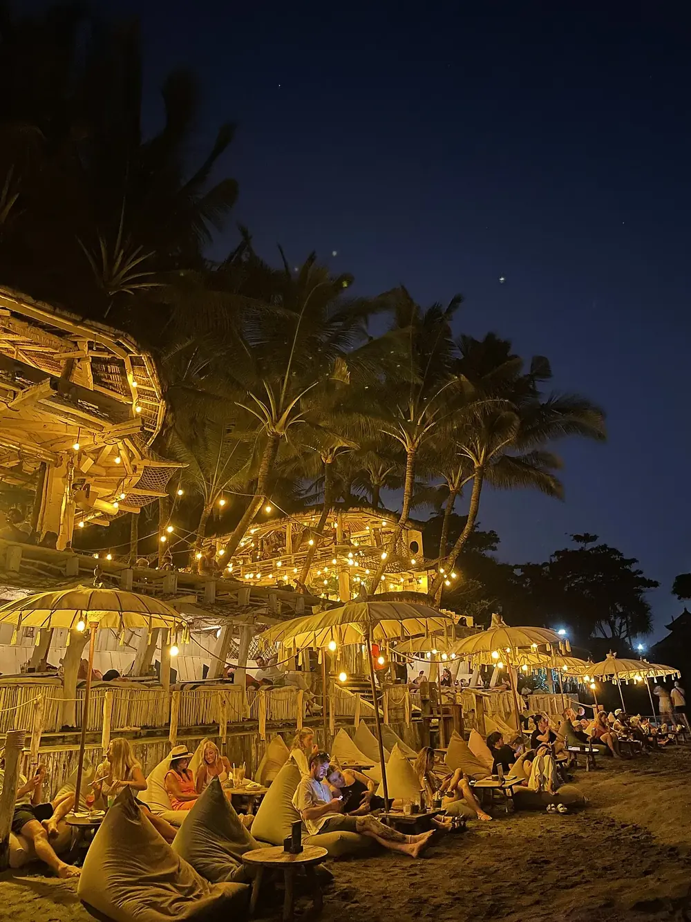 Fish BBQ with your feet in the sand — Echo Beach, Where to ride from Berawa