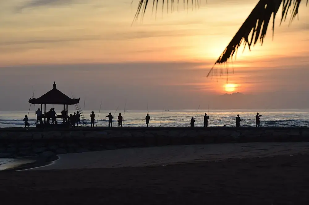 Calm water, great for a swim — Nusa Dua, Where to ride from Kuta