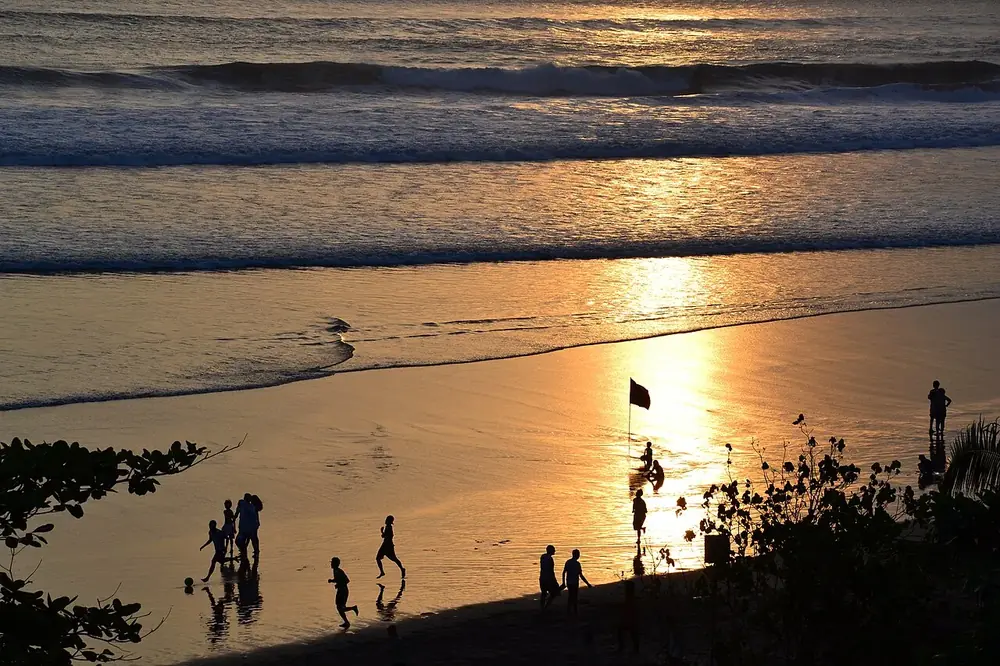Beach clubs and rooftops everywhere — Seminyak, Where to ride from Legian
