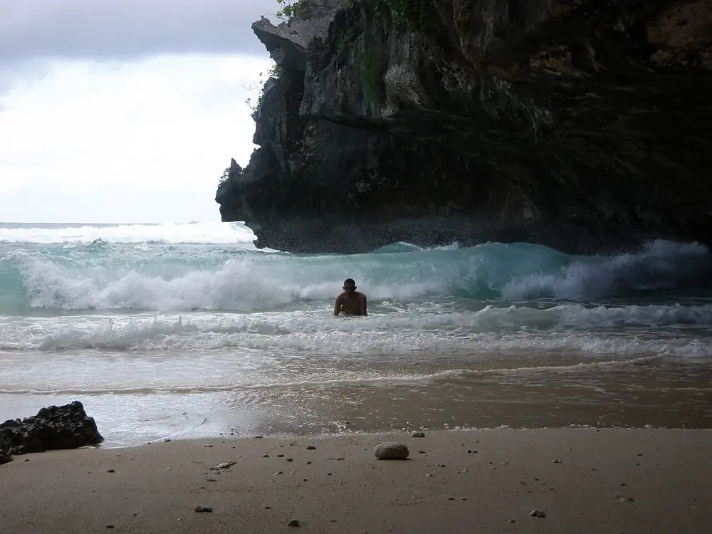 A long beach that's almost always empty — Nyang Nyang Beach, Where to ride from Pecatu