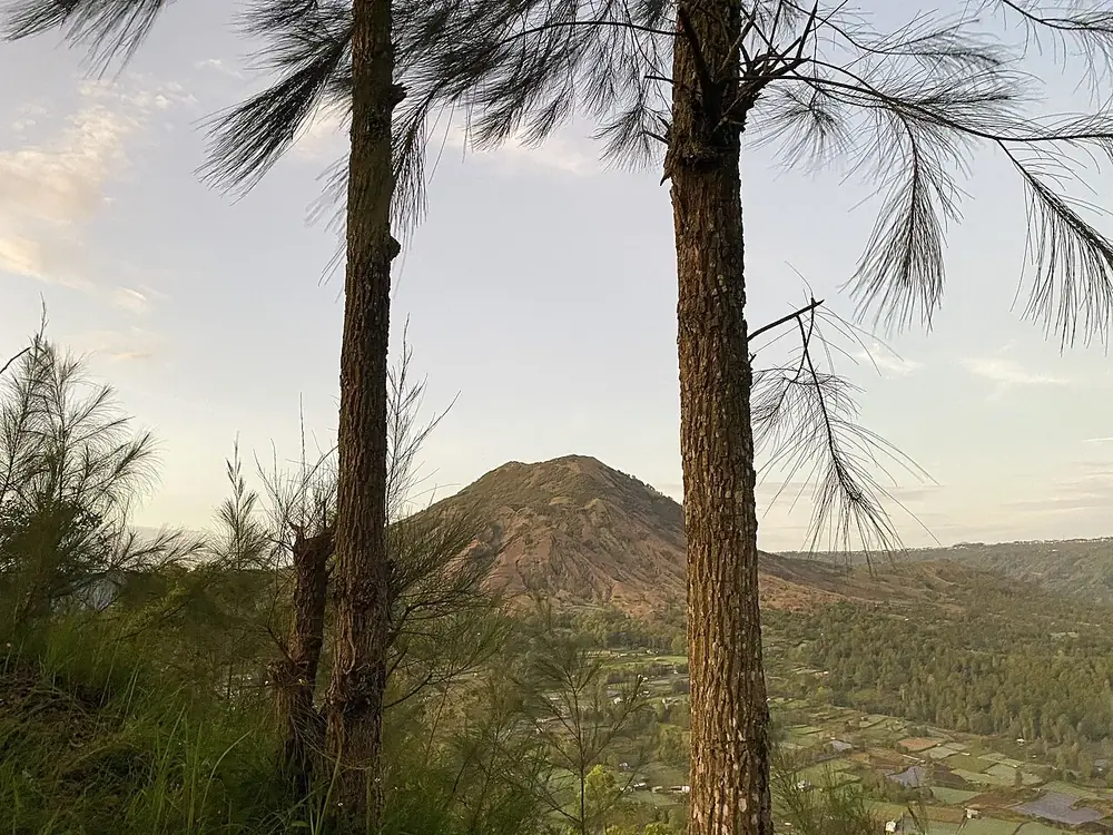 Batur is clearest before 10 am — Kintamani, Where to ride from Tampaksiring